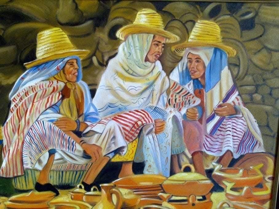 Peinture par Naima Sebti