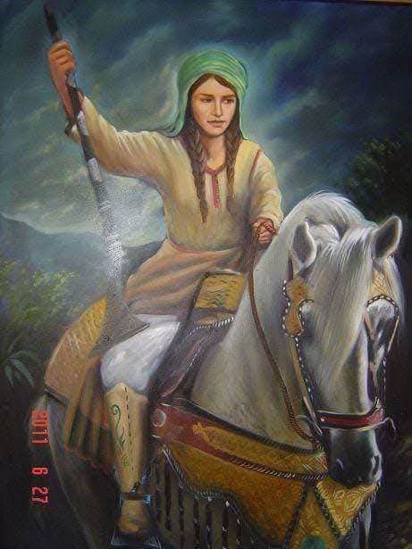 Peinture par Naima Sebti