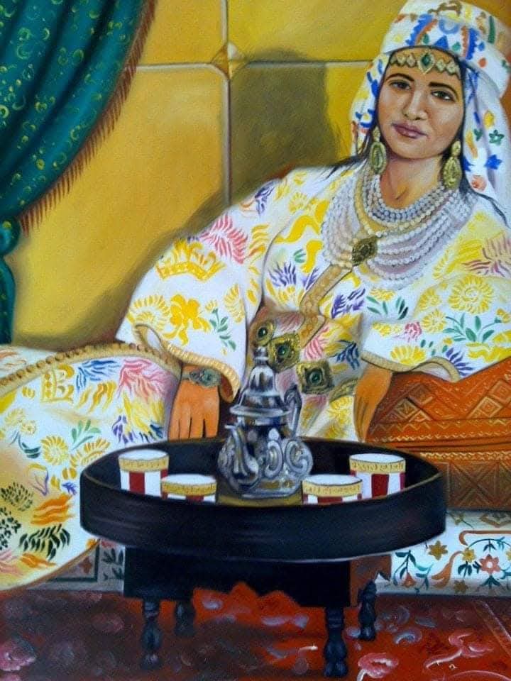 Peinture par Naima Sebti