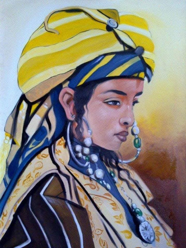 Peinture par Naima Sebti