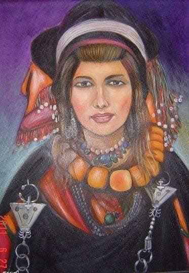 Peinture par Naima Sebti