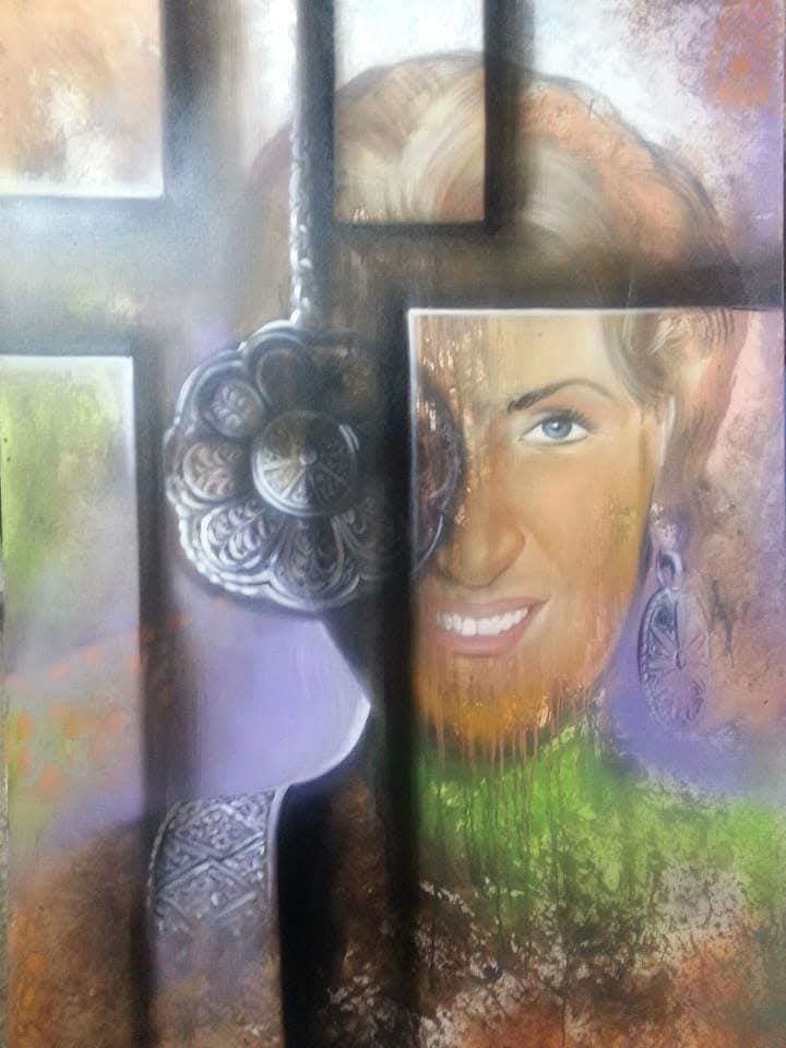 Peinture par Naima Sebti